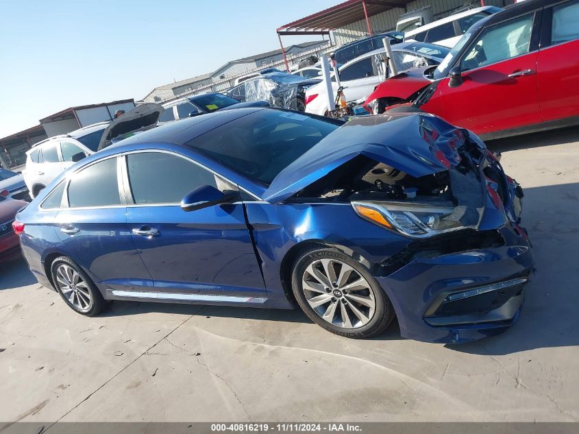 2016 Hyundai Sonata Sport VIN: 5NPE34AF0GH423682 Lot: 40816219