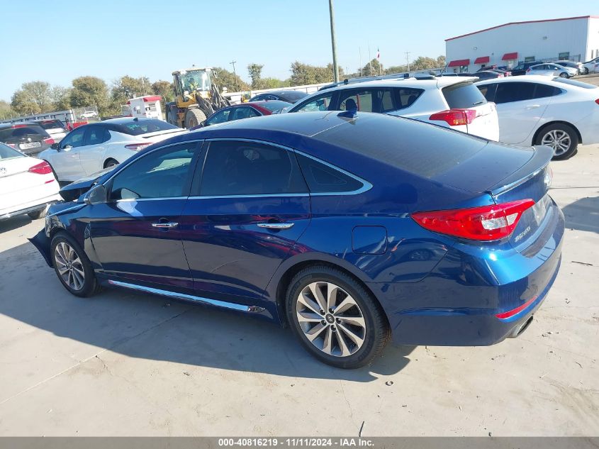 2016 Hyundai Sonata Sport VIN: 5NPE34AF0GH423682 Lot: 40816219