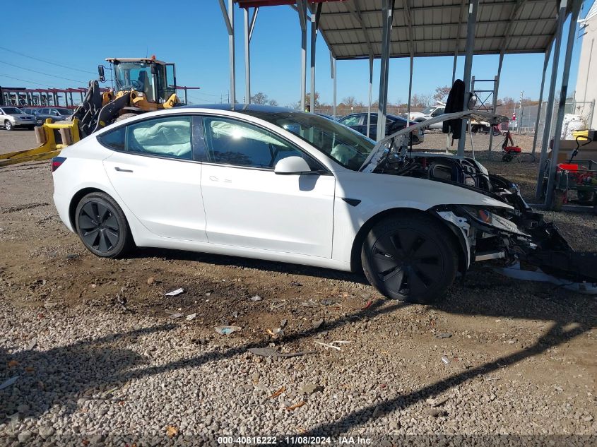 2024 TESLA MODEL 3 REAR-WHEEL DRIVE - 5YJ3E1EA6RF842734