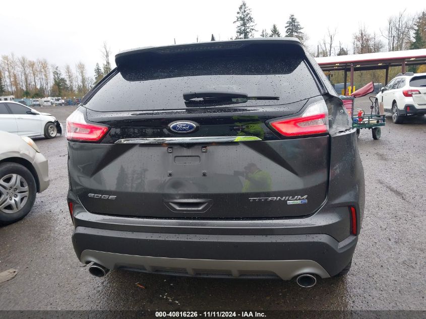 2019 Ford Edge Titanium VIN: 2FMPK4K98KBC22231 Lot: 40816226