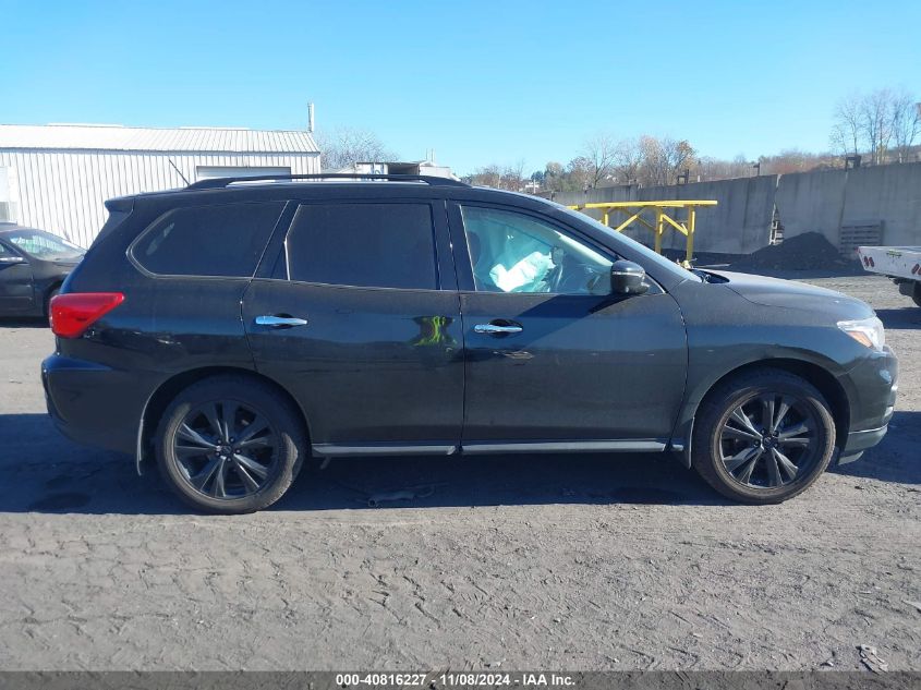 2018 Nissan Pathfinder Sl VIN: 5N1DR2MM6JC658076 Lot: 40816227