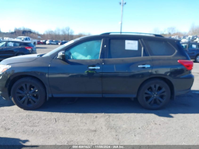 2018 Nissan Pathfinder Sl VIN: 5N1DR2MM6JC658076 Lot: 40816227