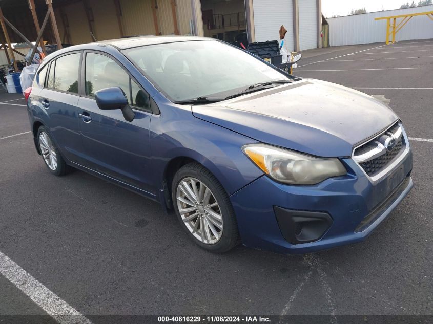 2013 SUBARU IMPREZA 2.0I PREMIUM - JF1GPAD63DH202228