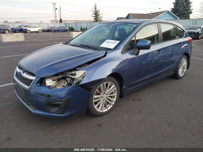 2013 SUBARU IMPREZA 2.0I PREMIUM - JF1GPAD63DH202228