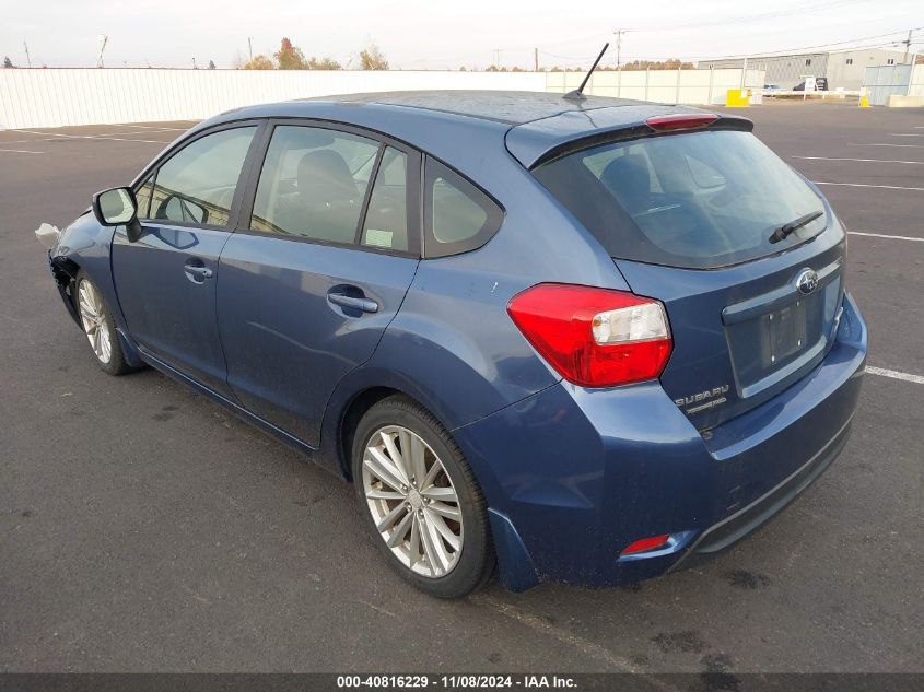 2013 SUBARU IMPREZA 2.0I PREMIUM - JF1GPAD63DH202228