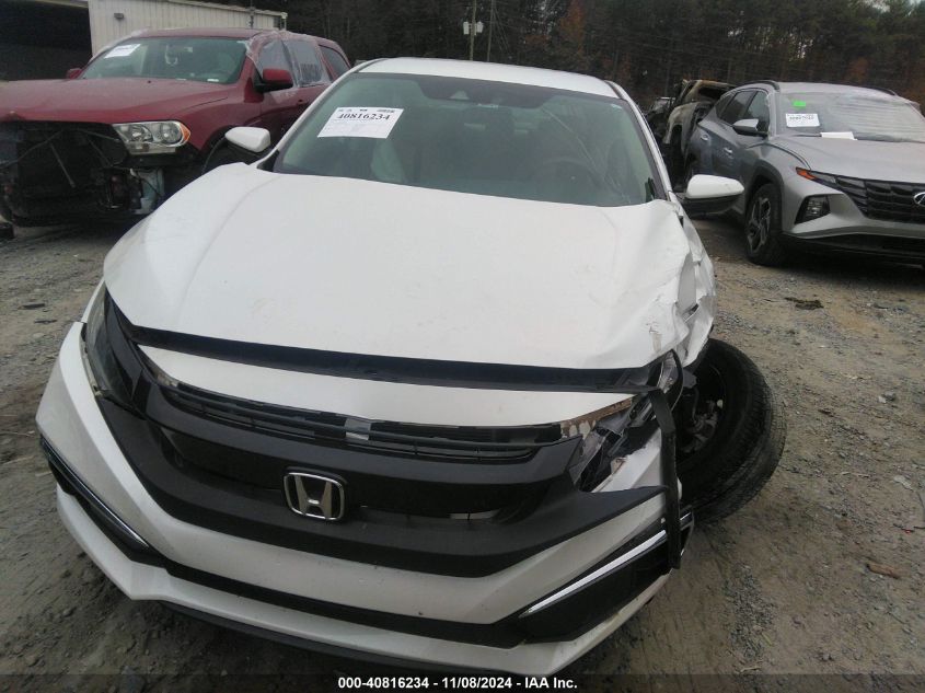 2019 Honda Civic Lx VIN: 19XFC2F65KE033174 Lot: 40816234