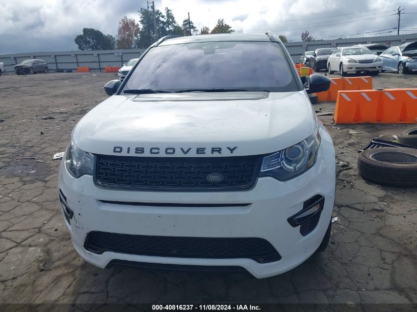 2017 Land Rover Discovery Sport Hse Lux VIN: SALCT2BG1HH712727 Lot: 40816237