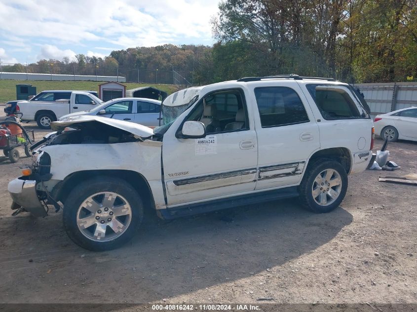 2001 GMC Yukon Slt VIN: 1GKEK13T71J188267 Lot: 40816242