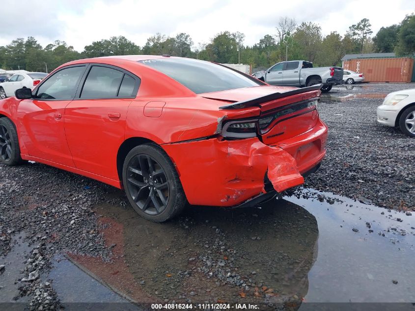 2022 Dodge Charger Sxt Rwd VIN: 2C3CDXBG9NH145971 Lot: 40816244