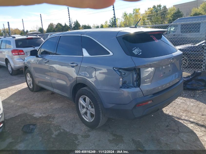 2021 Kia Sorento Lx VIN: 5XYRGDLC3MG017343 Lot: 40816249