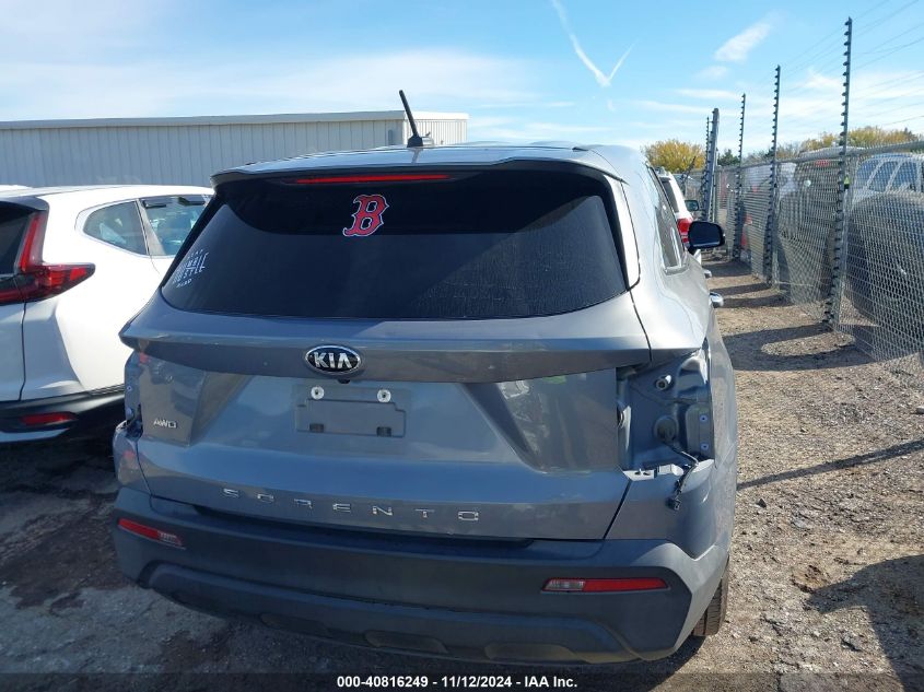 2021 Kia Sorento Lx VIN: 5XYRGDLC3MG017343 Lot: 40816249