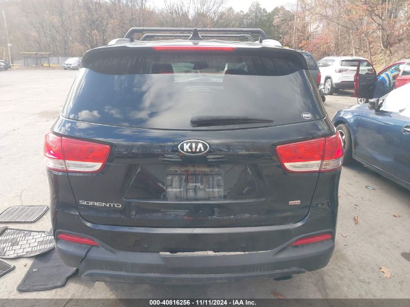 2016 Kia Sorento 2.4L Lx VIN: 5XYPGDA36GG037200 Lot: 40816256