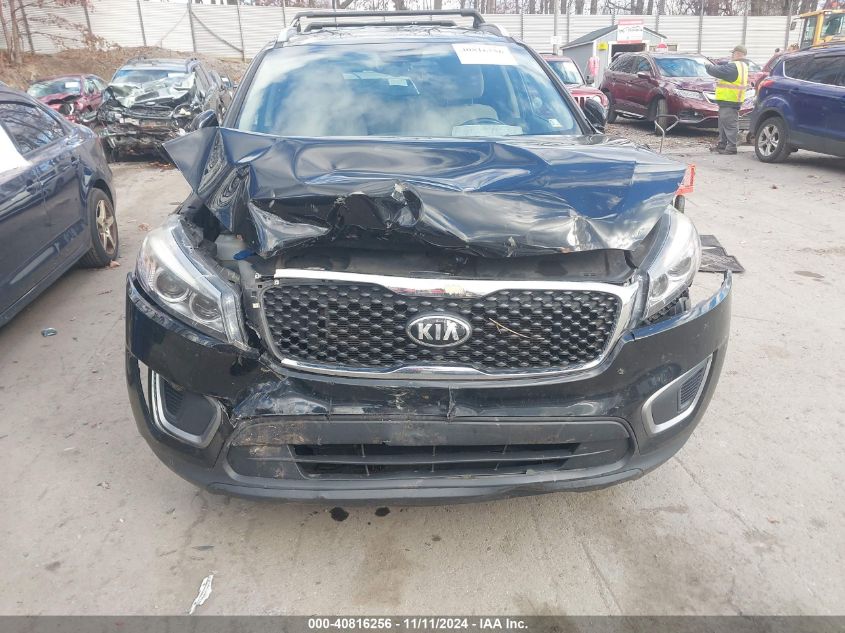 2016 Kia Sorento 2.4L Lx VIN: 5XYPGDA36GG037200 Lot: 40816256