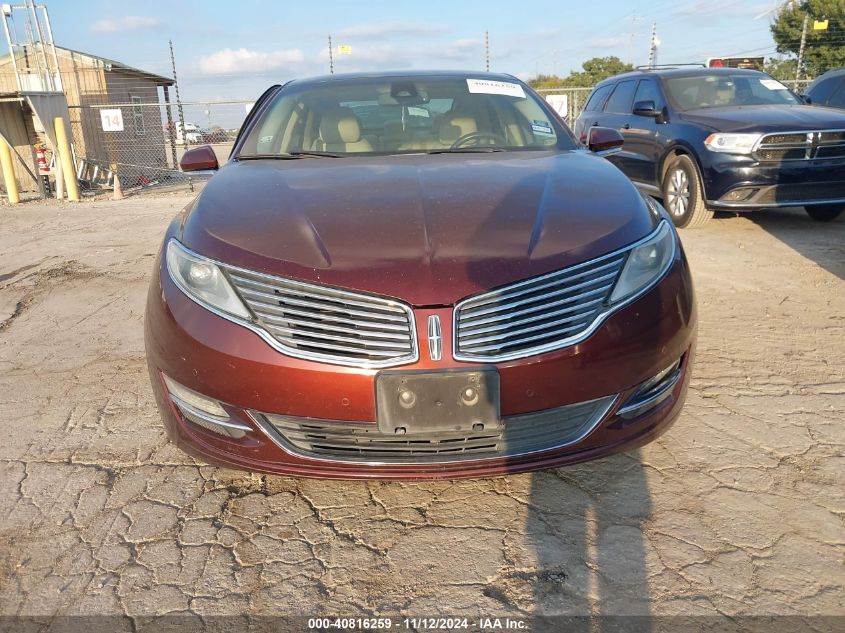 2016 Lincoln Mkz Hybrid VIN: 3LN6L2LU0GR630666 Lot: 40816259