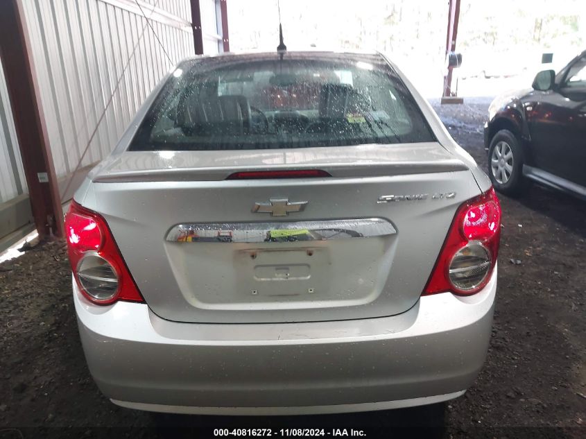 2013 Chevrolet Sonic Ltz Auto VIN: 1G1JE5SH8D4101901 Lot: 40816272