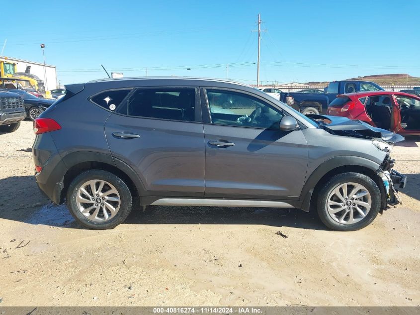 2017 Hyundai Tucson Se VIN: KM8J33A41HU552220 Lot: 40816274