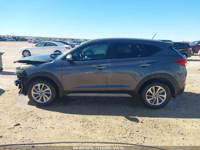 2017 Hyundai Tucson Se VIN: KM8J33A41HU552220 Lot: 40816274