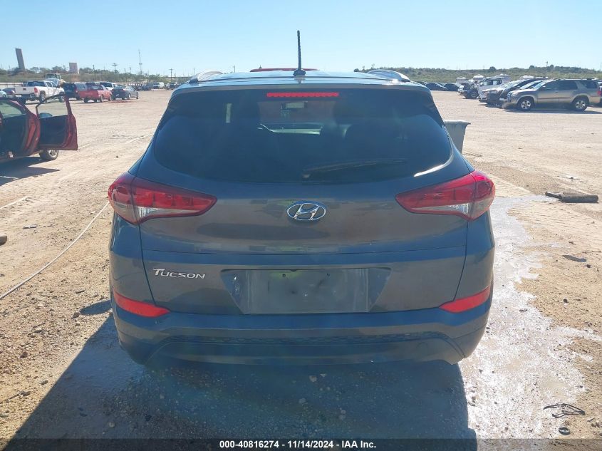 2017 Hyundai Tucson Se VIN: KM8J33A41HU552220 Lot: 40816274