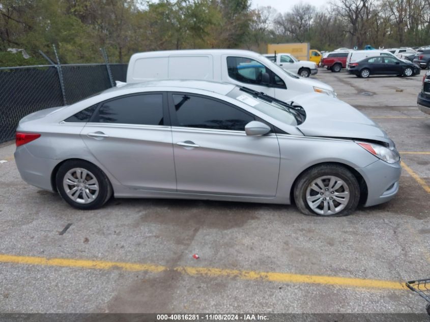 2012 Hyundai Sonata Gls VIN: 5NPEB4AC0CH457608 Lot: 40816281