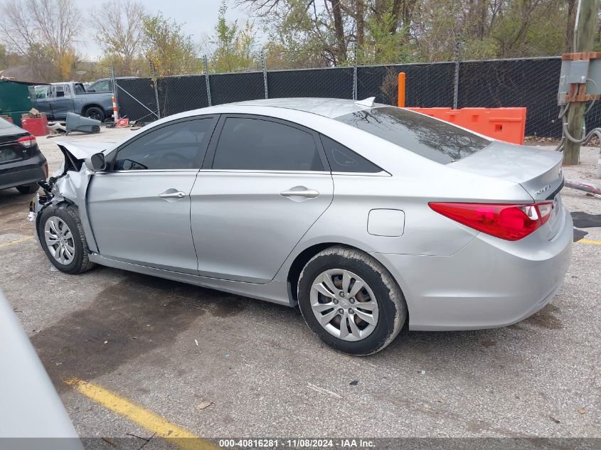 2012 Hyundai Sonata Gls VIN: 5NPEB4AC0CH457608 Lot: 40816281