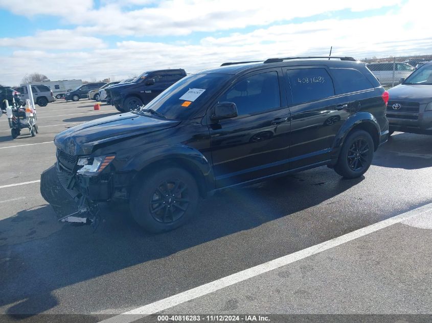 VIN 3C4PDCBB1KT874091 2019 DODGE JOURNEY no.2