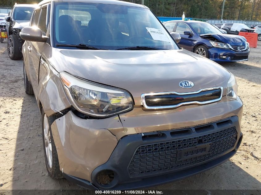 2014 Kia Soul + VIN: KNDJP3A57E7060349 Lot: 40816289