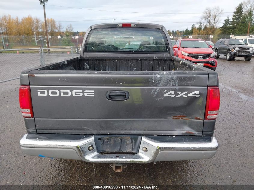 2002 Dodge Dakota Quad Slt VIN: 1B7HG48Z72S518204 Lot: 40816298