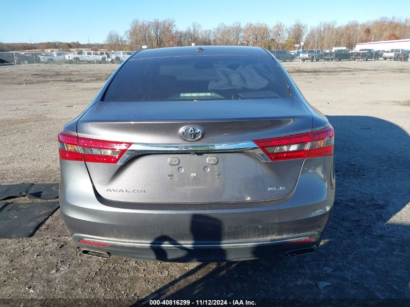 2016 Toyota Avalon Xle Plus VIN: 4T1BK1EB5GU207405 Lot: 40816299