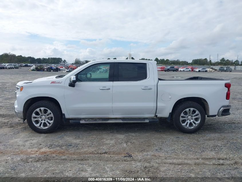 2024 Chevrolet Silverado 1500 4Wd Short Bed Ltz VIN: 1GCUDGE87RZ207586 Lot: 40816309