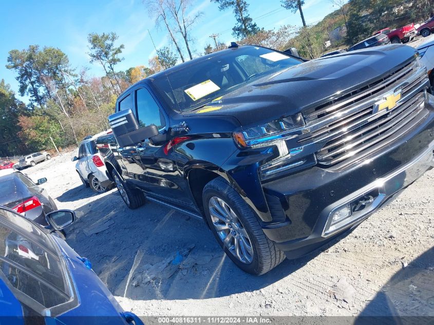 2021 Chevrolet Silverado 1500 4Wd Standard Bed High Country VIN: 3GCUYHET8MG215560 Lot: 40816311