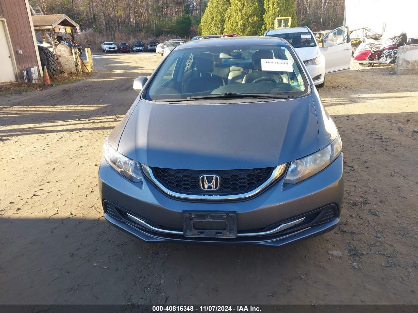 2013 Honda Civic Lx VIN: 19XFB2F55DE257803 Lot: 40816348