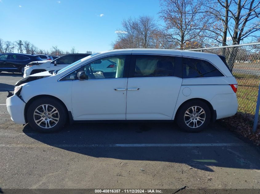 2012 Honda Odyssey Ex-L VIN: 5FNRL5H65CB142564 Lot: 40816357