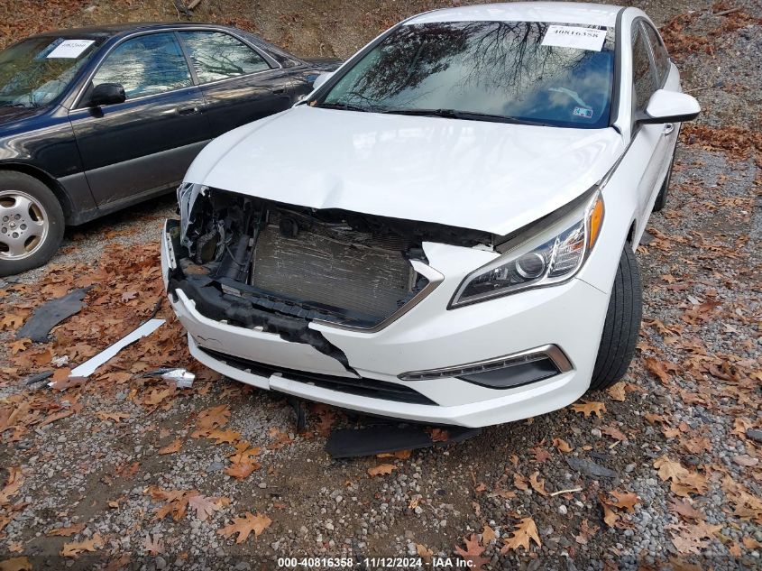 2015 Hyundai Sonata Se VIN: 5NPE24AF8FH152257 Lot: 40816358