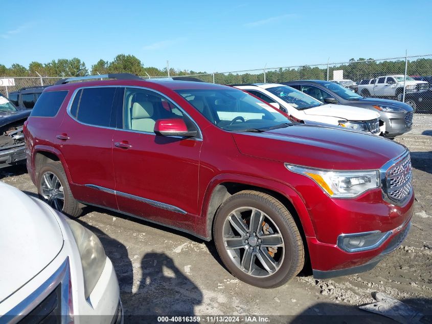 2018 GMC Acadia Denali VIN: 1GKKNPLS7JZ179865 Lot: 40816359