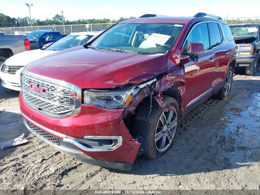 2018 GMC Acadia Denali VIN: 1GKKNPLS7JZ179865 Lot: 40816359