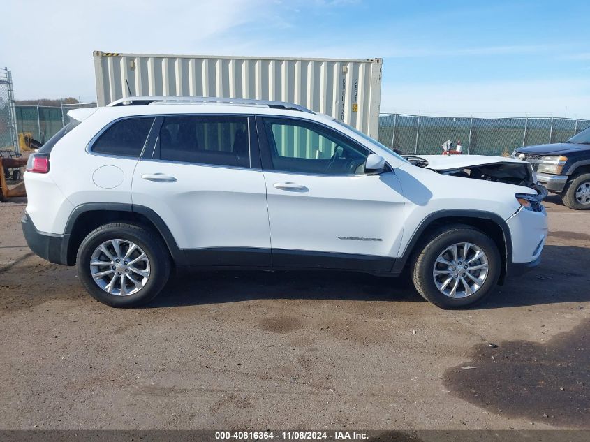 2019 Jeep Cherokee Latitude 4X4 VIN: 1C4PJMCB6KD126360 Lot: 40816364