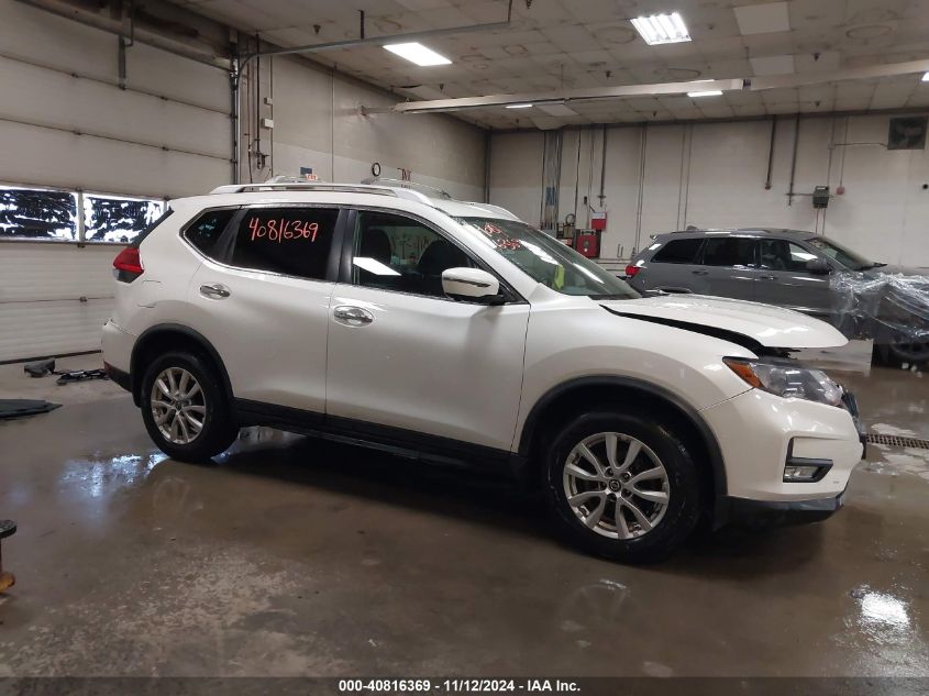 2017 Nissan Rogue Sv VIN: KNMAT2MV0HP502605 Lot: 40816369