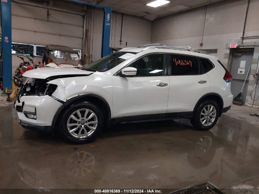 2017 Nissan Rogue Sv VIN: KNMAT2MV0HP502605 Lot: 40816369