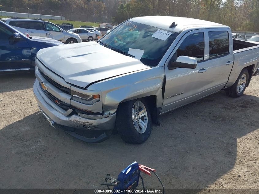 2018 Chevrolet Silverado 1500 2Lt VIN: 3GCUKREC9JG452867 Lot: 40816392