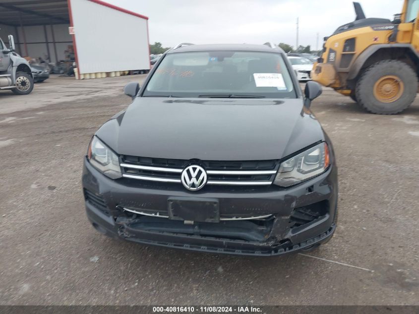 2013 Volkswagen Touareg Vr6 Sport VIN: WVGEF9BP1DD008542 Lot: 40816410