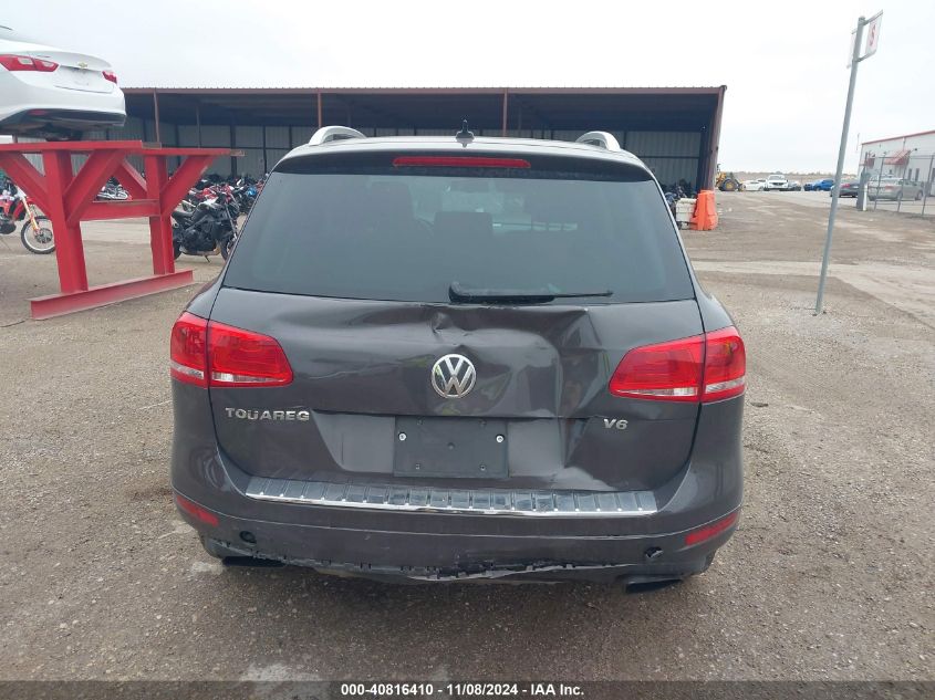 2013 Volkswagen Touareg Vr6 Sport VIN: WVGEF9BP1DD008542 Lot: 40816410