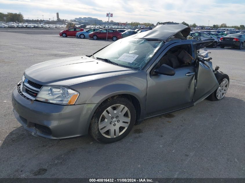 2013 DODGE AVENGER SE - 1C3CDZAB8DN631212