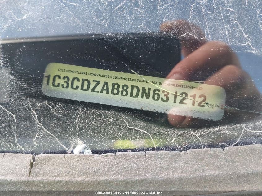 2013 DODGE AVENGER SE - 1C3CDZAB8DN631212