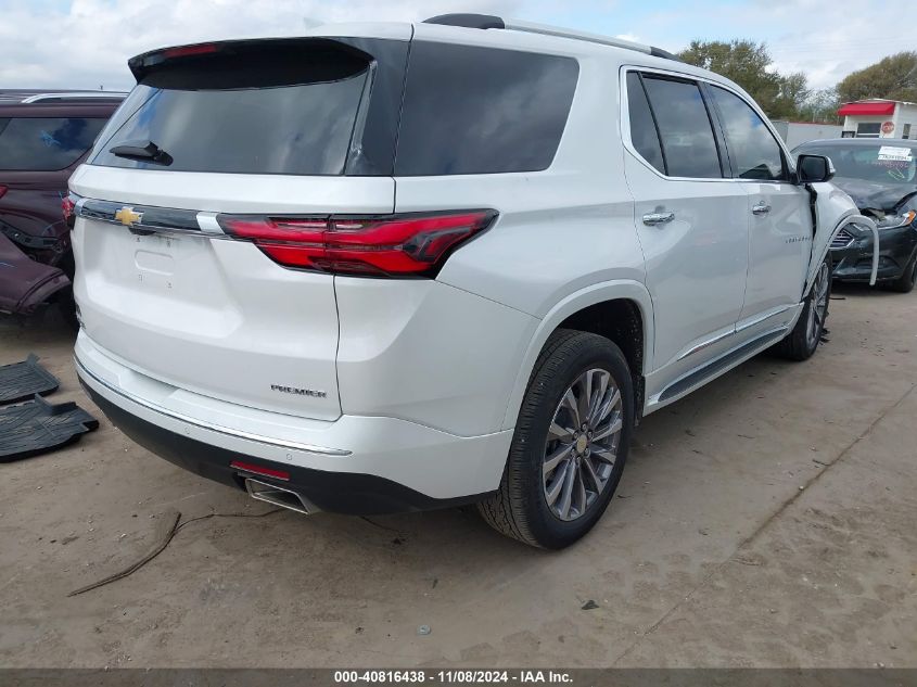 2022 Chevrolet Traverse Fwd Premier VIN: 1GNERKKW3NJ169401 Lot: 40816438