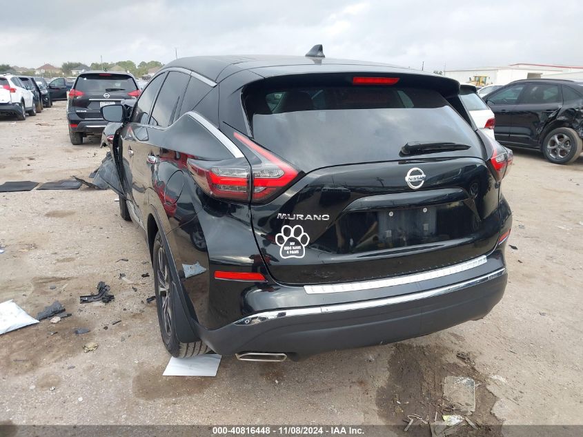 VIN 5N1AZ2MJXKN140454 2019 Nissan Murano, S no.3