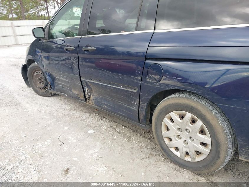 2007 Honda Odyssey Lx VIN: 5FNRL38227B018257 Lot: 40816449