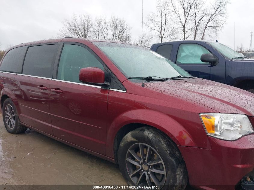 2017 Dodge Grand Caravan Sxt VIN: 2C4RDGCG8HR862722 Lot: 40816450