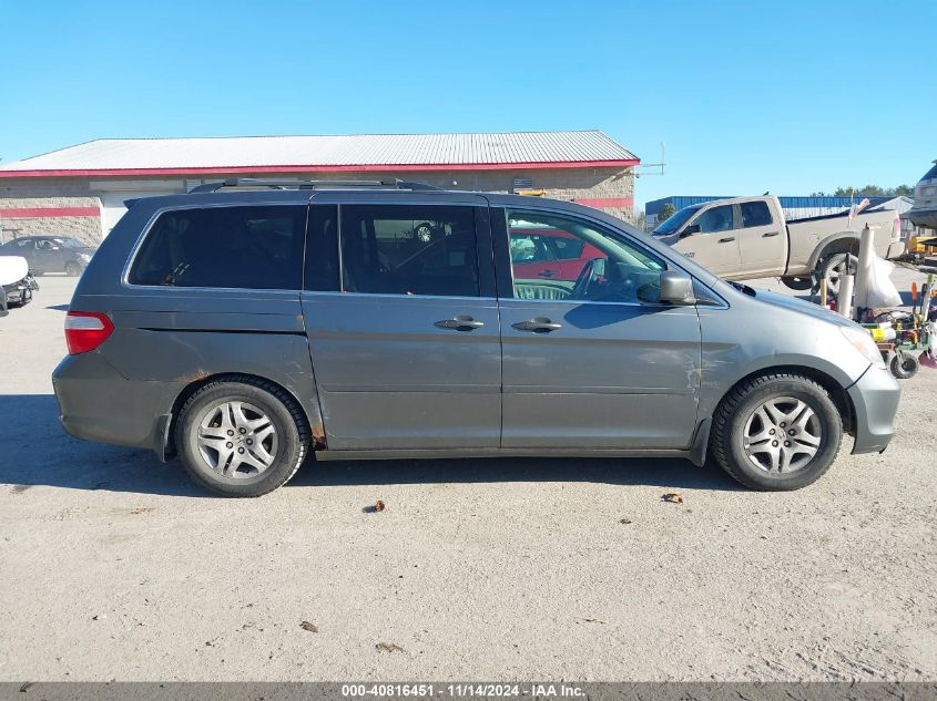 2007 Honda Odyssey Ex-L VIN: 5FNRL38717B442816 Lot: 40816451