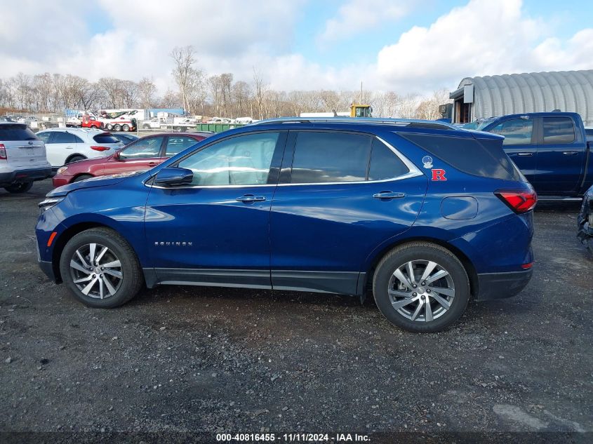 2022 Chevrolet Equinox Awd Premier VIN: 3GNAXXEVXNS194329 Lot: 40816455