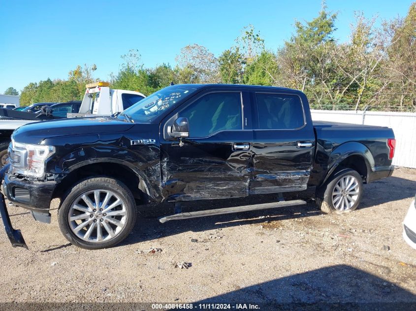 2019 Ford F150 Supercrew VIN: 1FTEW1EG8KFC96465 Lot: 40816458